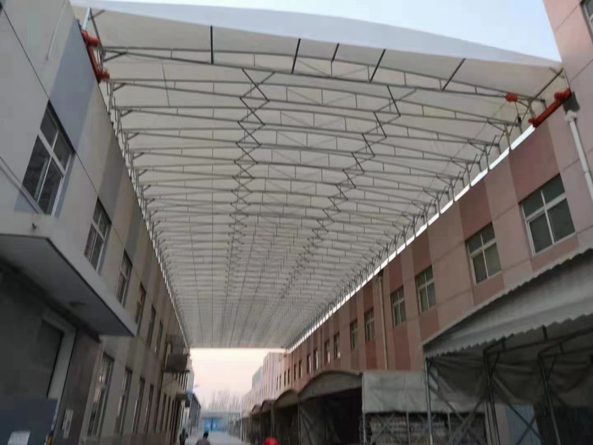 电动雨篷，过道雨棚