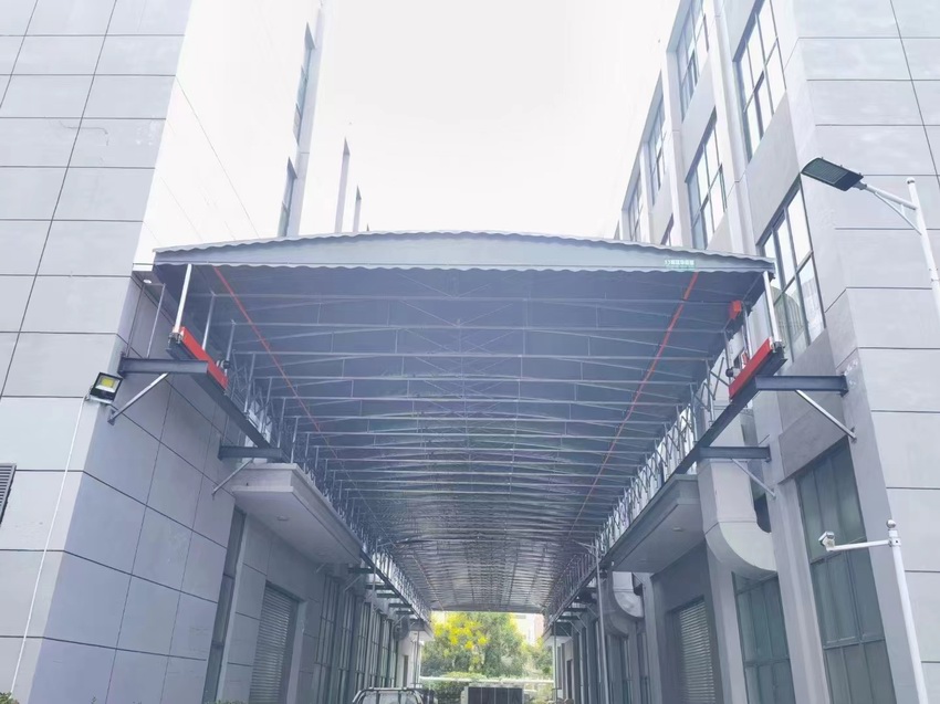 电动雨蓬，过道雨棚