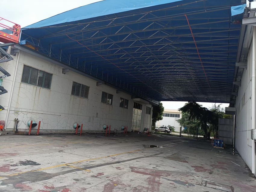 电动雨蓬，过道雨棚