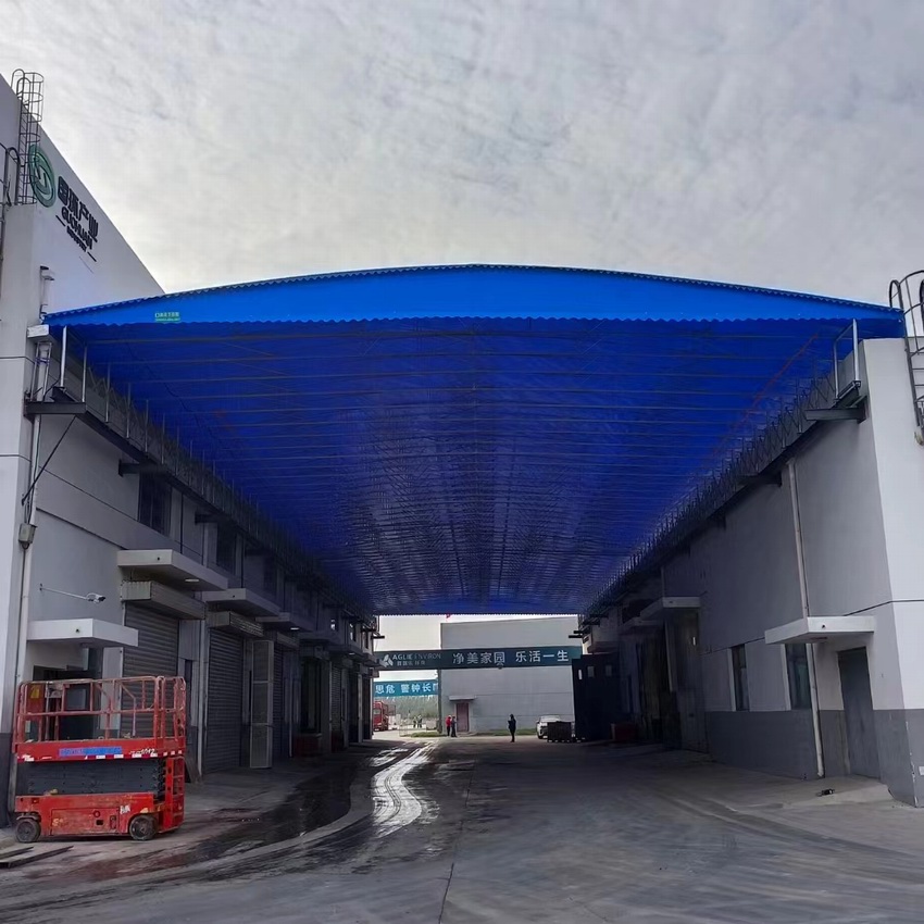 电动雨蓬，过道雨棚