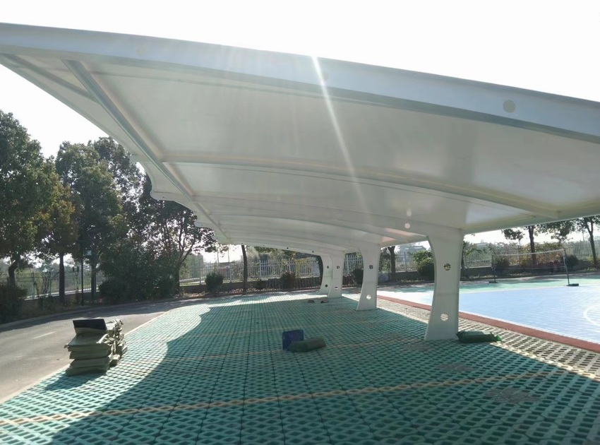 膜结构，停车棚